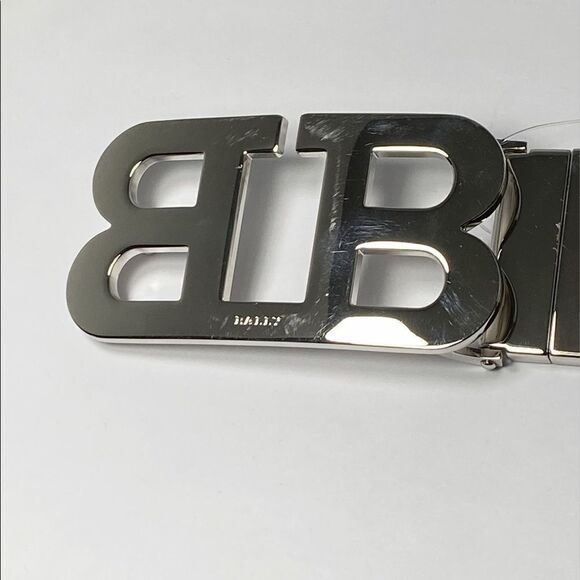 Bally Mirror B Buckle Reversible Belt size 115/46 - Picture 8 of 11